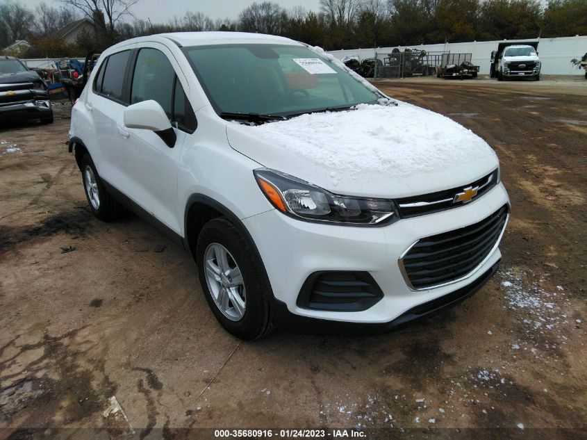 2022 CHEVROLET TRAX LS VIN: KL7CJNSMXNB549432