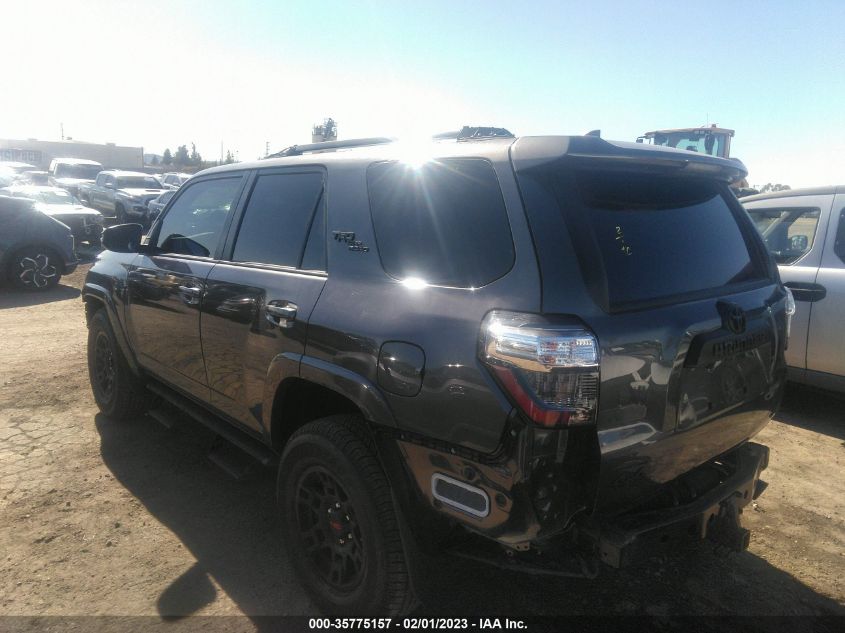 2021 TOYOTA 4RUNNER TRD OFF ROAD PREMIUM VIN: JTERU5JR6M5941530