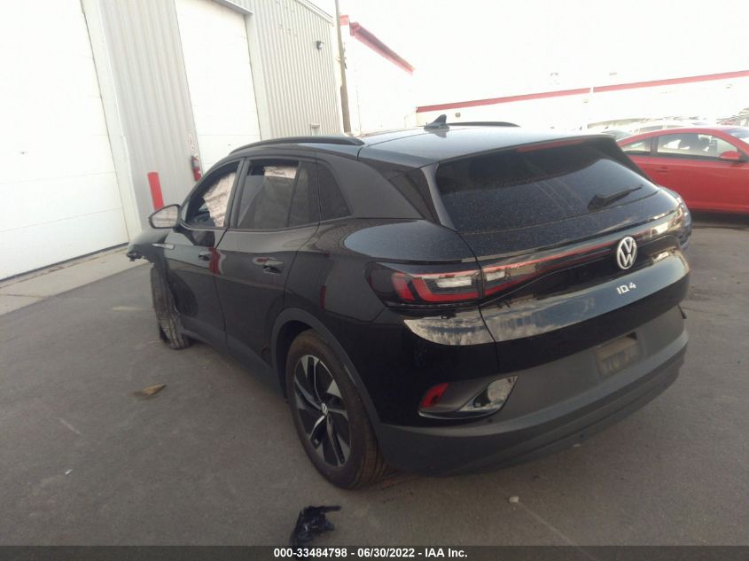 2021 VOLKSWAGEN ID.4 PRO S VIN: WVGTMPE28MP054921