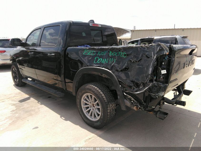 2021 RAM 1500 REBEL VIN: 1C6SRFLT5MN774641