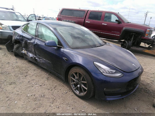 2021 TESLA MODEL 3 LONG RANGE VIN: 5YJ3E1EB7MF858538