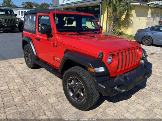 2021 JEEP WRANGLER SPORT VIN: 1C4GJXAG3MW564258