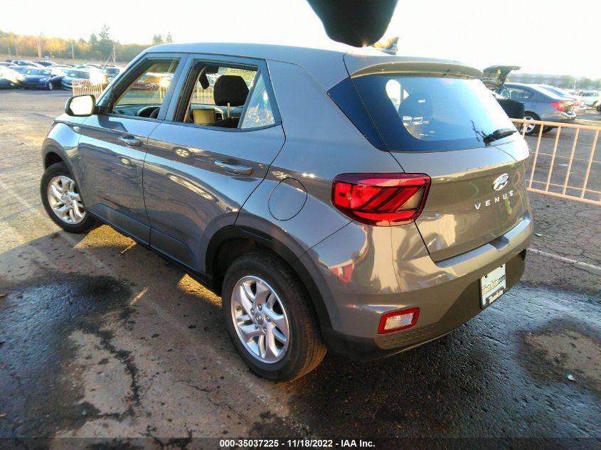 2022 HYUNDAI VENUE SE VIN: KMHRB8A38NU198363