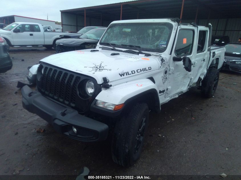 2022 JEEP GLADIATOR ALTITUDE VIN: 1C6HJTAG2NL179586