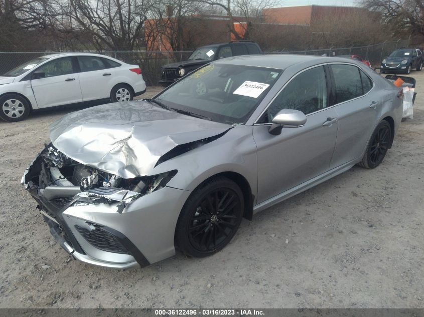 2022 TOYOTA CAMRY XSE VIN: 4T1K61AK0NU700982