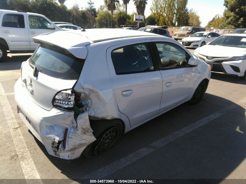 2021 MITSUBISHI MIRAGE ES/LE/CARBONITE EDITION VIN: ML32AUHJXMH001760