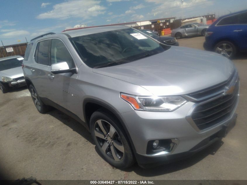 2021 CHEVROLET TRAVERSE LT LEATHER VIN: 1GNEVHKW3MJ213409