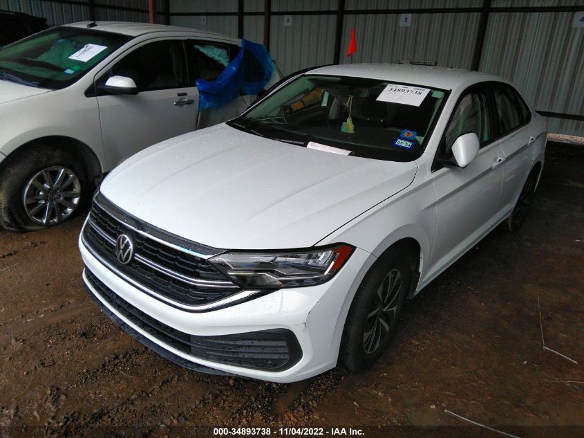 2022 VOLKSWAGEN JETTA S VIN: 3VWCM7BU2NM016048