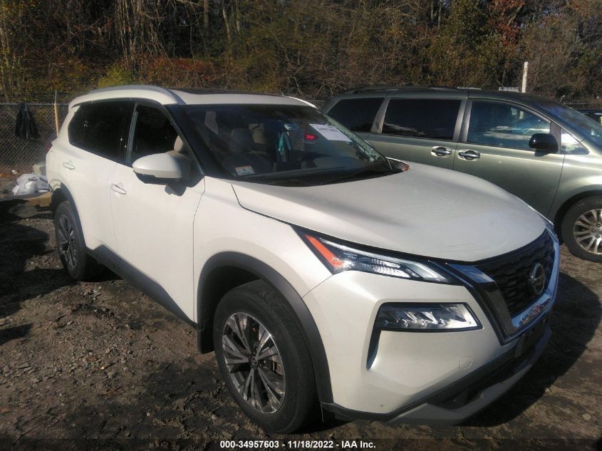 2021 NISSAN ROGUE SV VIN: JN8AT3BB5MW231222