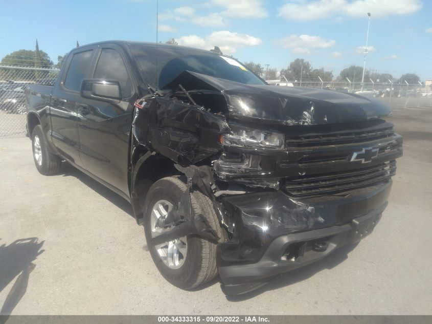 2021 CHEVROLET SILVERADO 1500 RST VIN: 3GCUYEET8MG117403