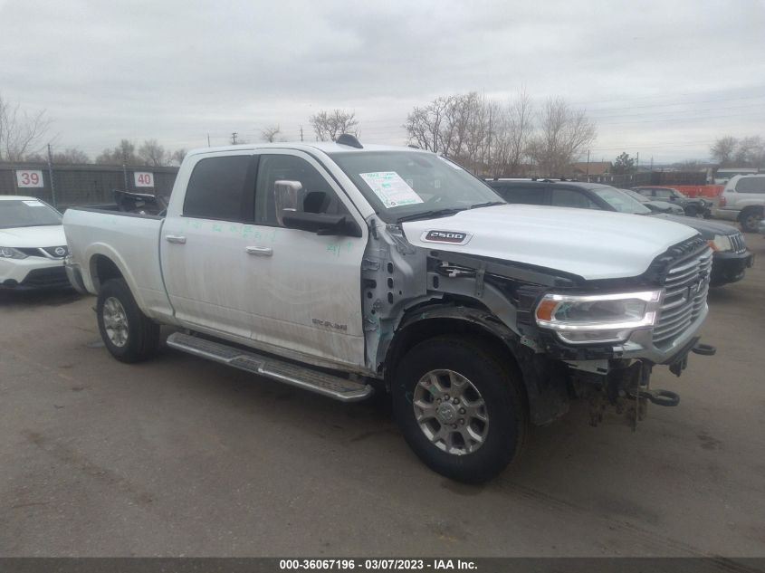 2022 RAM 2500 LARAMIE VIN: 3C6UR5FJXNG386845