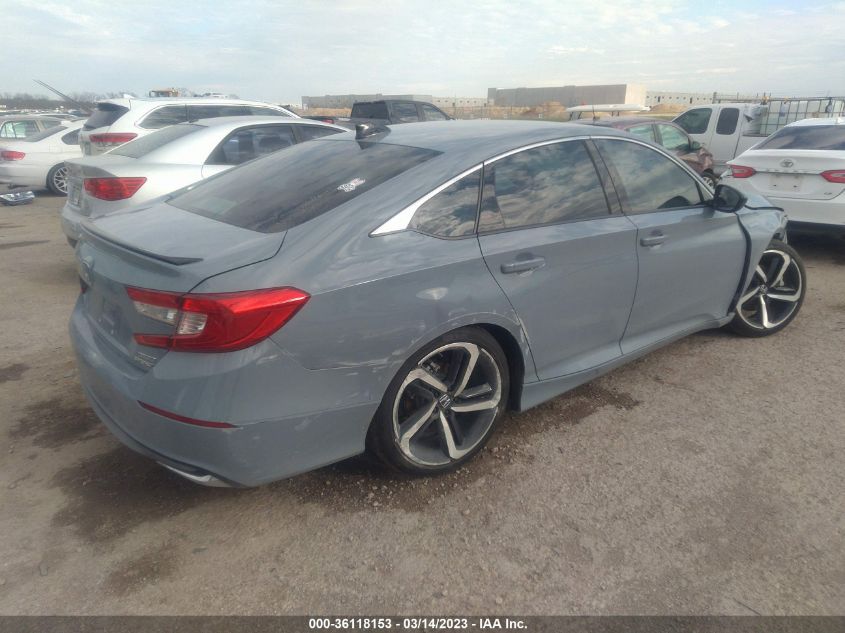 2022 HONDA ACCORD HYBRID SPORT VIN: 1HGCV3F22NA047879