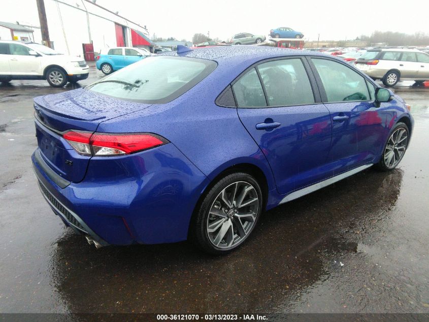 2022 TOYOTA COROLLA SE VIN: 5YFP4MCE7NP130663