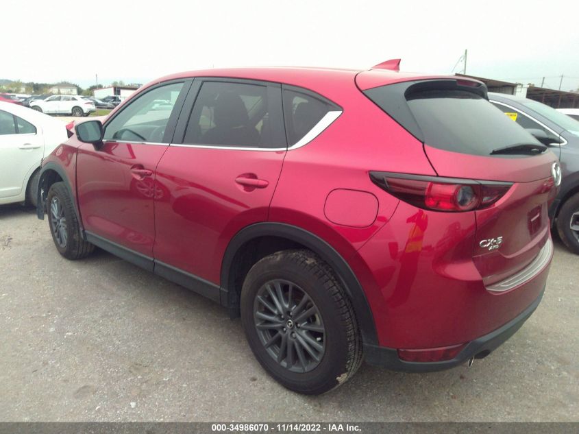 2021 MAZDA CX-5 TOURING VIN: JM3KFBCM6M0499398