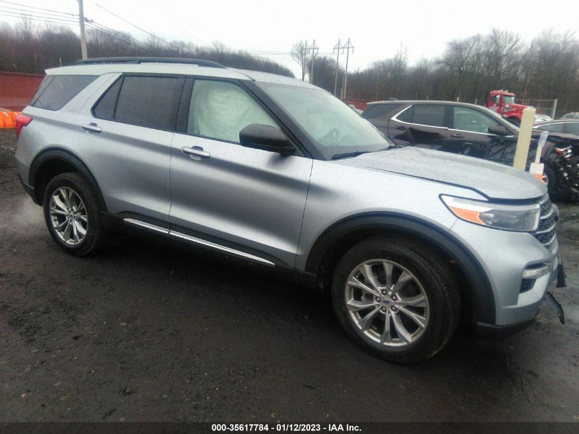 2022 FORD EXPLORER XLT VIN: 1FMSK8DH1NGA65614