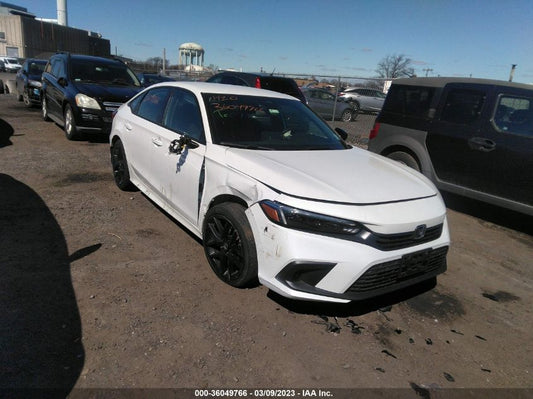 2022 HONDA CIVIC SEDAN SPORT VIN: 2HGFE2F52NH501955