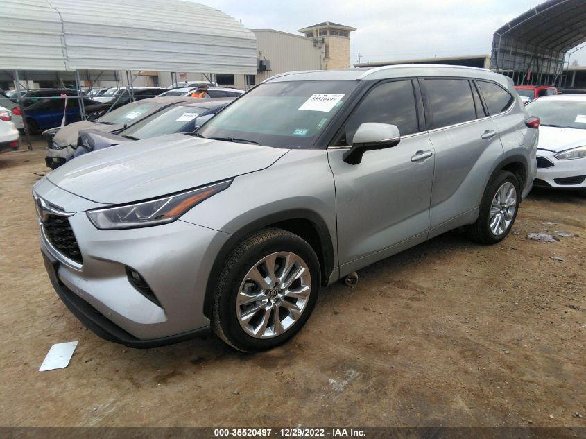 2020 TOYOTA HIGHLANDER LIMITED VIN: 5TDYZRAH4LS030685
