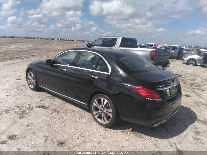 2021 MERCEDES-BENZ C-CLASS C 300 VIN: W1KWF8DB1MR605610