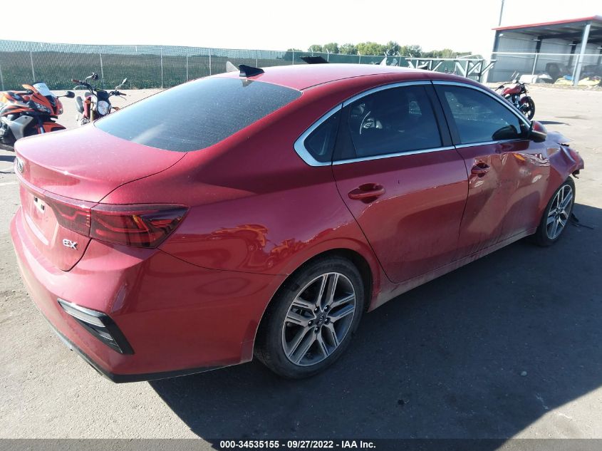 2020 KIA FORTE EX VIN: 3KPF54AD8LE217425