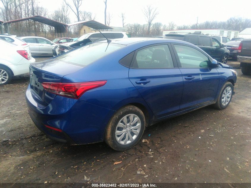 2022 HYUNDAI ACCENT SE VIN: 3KPC24A67NE158769