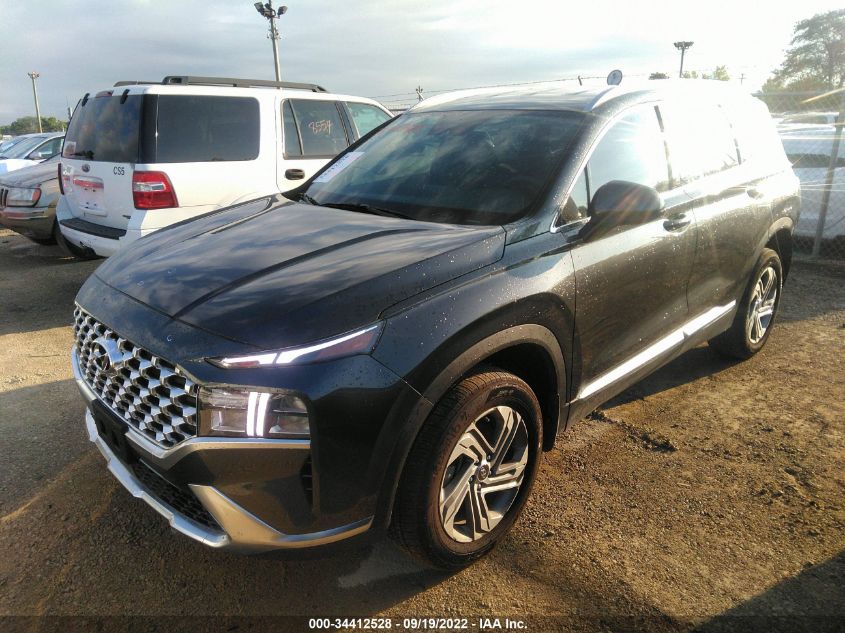 2022 HYUNDAI SANTA FE SEL VIN: 5NMS2DAJ2NH389328