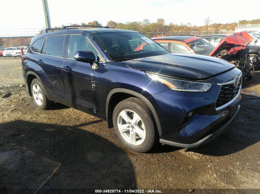 2021 TOYOTA HIGHLANDER HYBRID LE VIN: 5TDBBRCHXMS047287