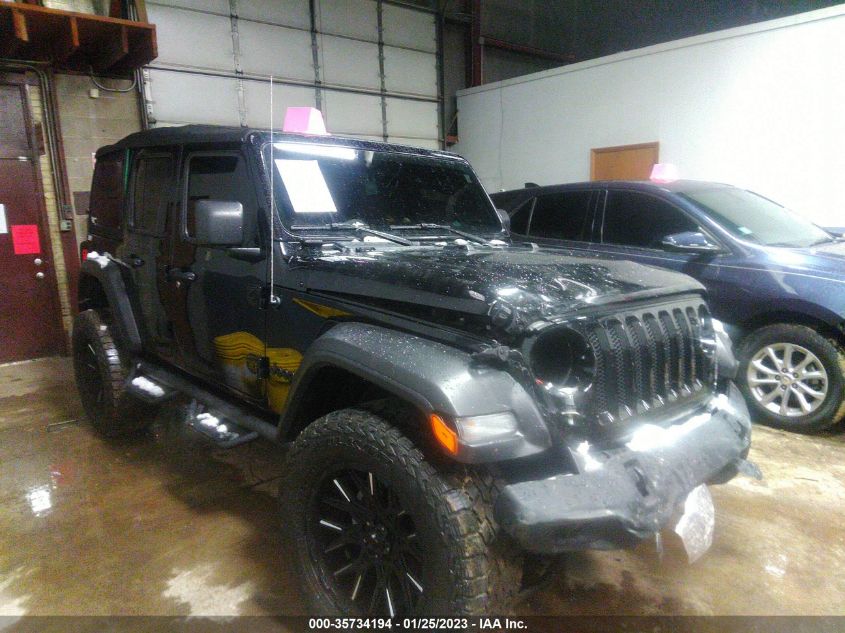 2022 JEEP WRANGLER UNLIMITED SPORT S VIN: 1C4HJXDN1NW135099