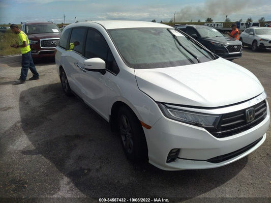 2022 HONDA ODYSSEY EX VIN: 5FNRL6H55NB033439
