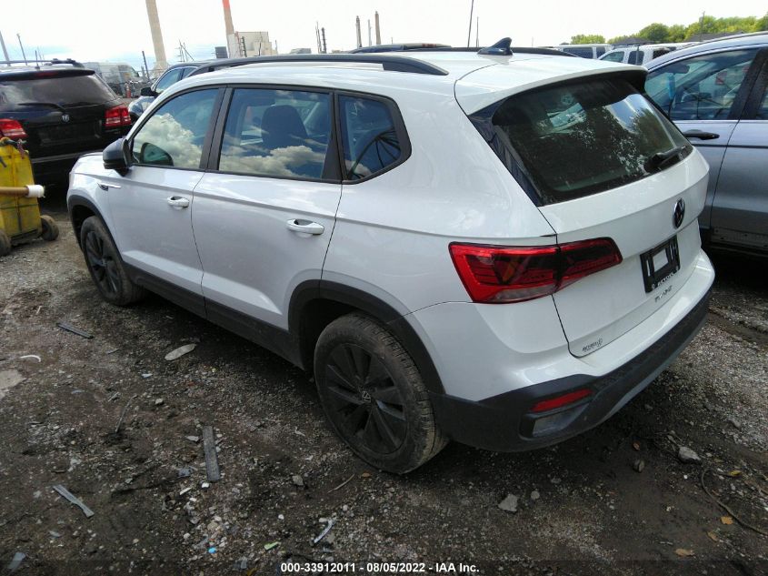2022 VOLKSWAGEN TAOS S VIN: 3VVDX7B26NM005052
