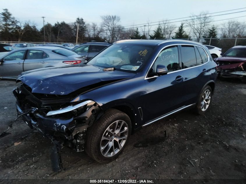 2022 BMW X5 XDRIVE40I VIN: 5UXCR6C05N9K83269