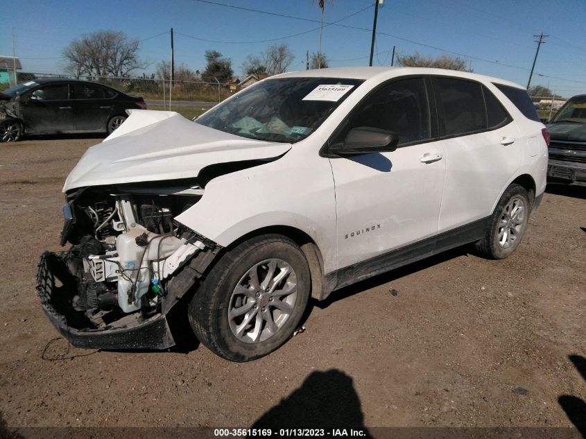 2021 CHEVROLET EQUINOX LS VIN: 3GNAXHEVXMS163232