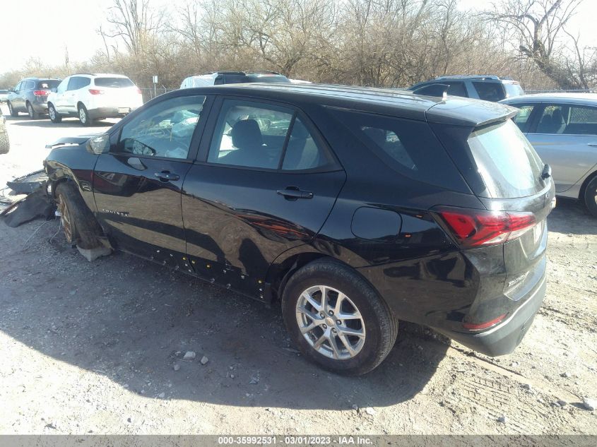 2022 CHEVROLET EQUINOX LS VIN: 2GNAXHEVXN6120574
