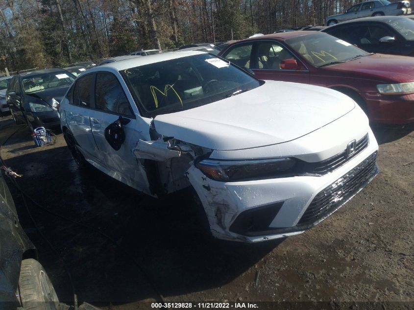 2022 HONDA CIVIC SEDAN SPORT VIN: 2HGFE2F53NH550792