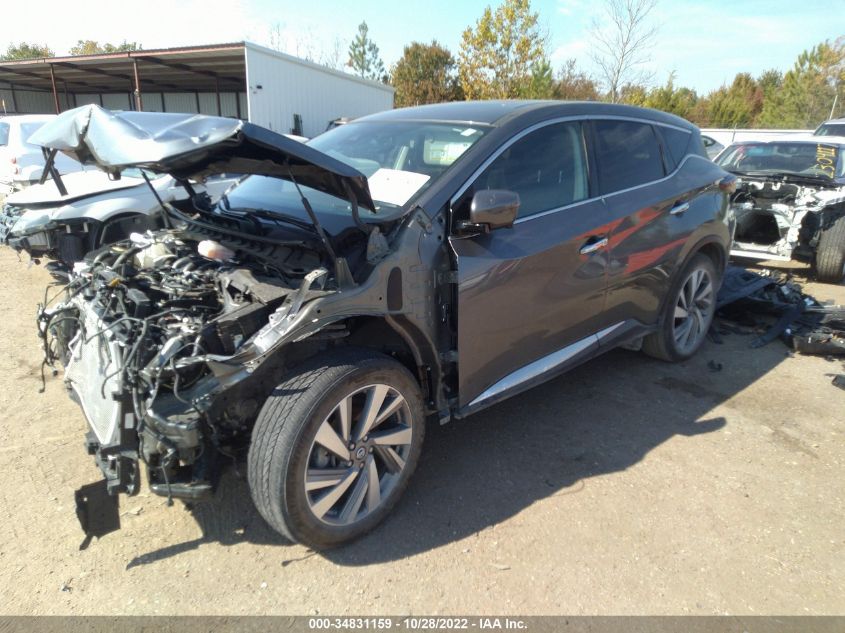 2021 NISSAN MURANO SL VIN: 5N1AZ2CJXMC133312
