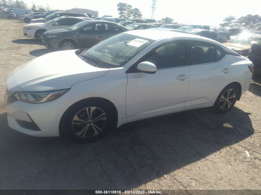 2022 NISSAN SENTRA SV VIN: 3N1AB8CV7NY270931
