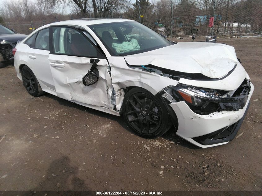 2023 HONDA CIVIC SI VIN: 2HGFE1E53PH471590