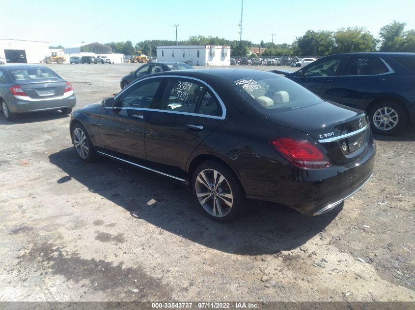 2021 MERCEDES-BENZ C-CLASS C 300 VIN: W1KWF8EB4MR604451