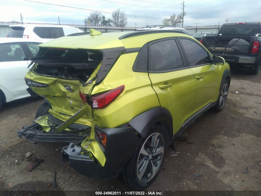 2020 HYUNDAI KONA ULTIMATE VIN: KM8K53A5XLU546237