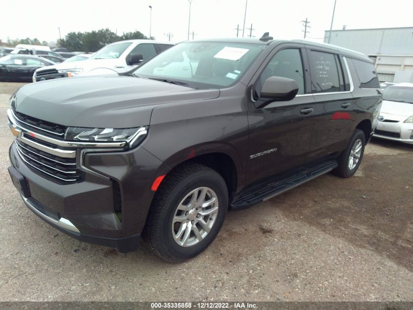 2021 CHEVROLET SUBURBAN LT VIN: 1GNSCCKD4MR260251