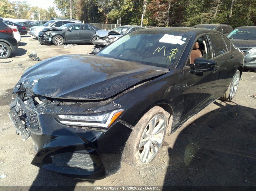 2021 ACURA TLX W/TECHNOLOGY PACKAGE VIN: 19UUB5F44MA007361