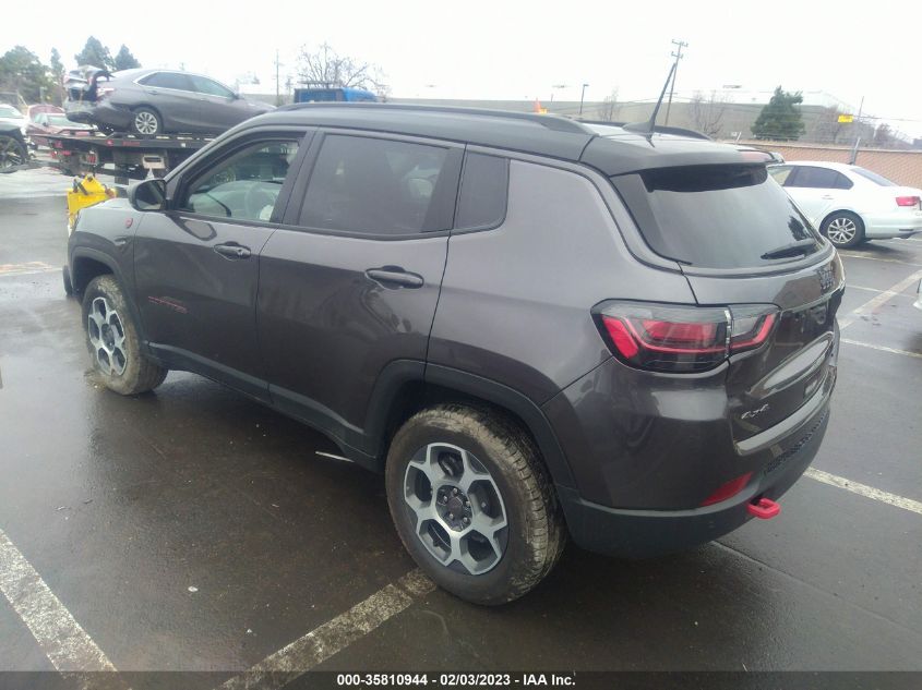 2022 JEEP COMPASS TRAILHAWK VIN: 3C4NJDDB0NT102351
