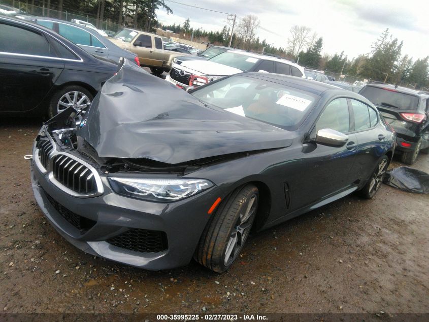 2022 BMW 8 SERIES M850I VIN: WBAGV8C01NCH58932