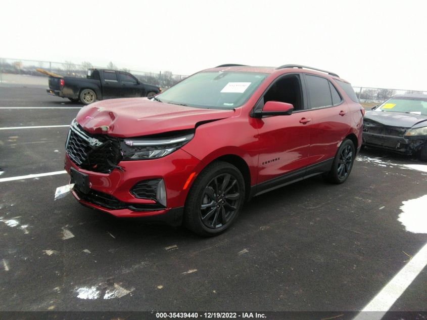 2022 CHEVROLET EQUINOX RS VIN: 2GNAXMEV2N6104765