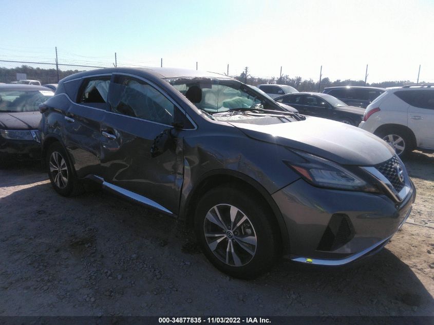 2021 NISSAN MURANO S VIN: 5N1AZ2AJ3MC120291