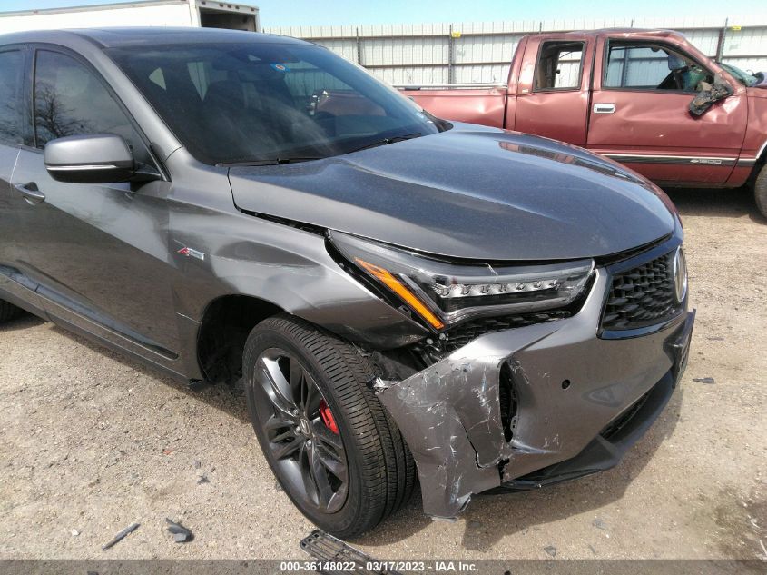 2022 ACURA RDX W/A-SPEC PACKAGE VIN: 5J8TC1H64NL002568