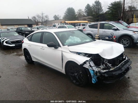 2022 HONDA CIVIC HATCHBACK SPORT VIN: 19XFL2H86NE009257