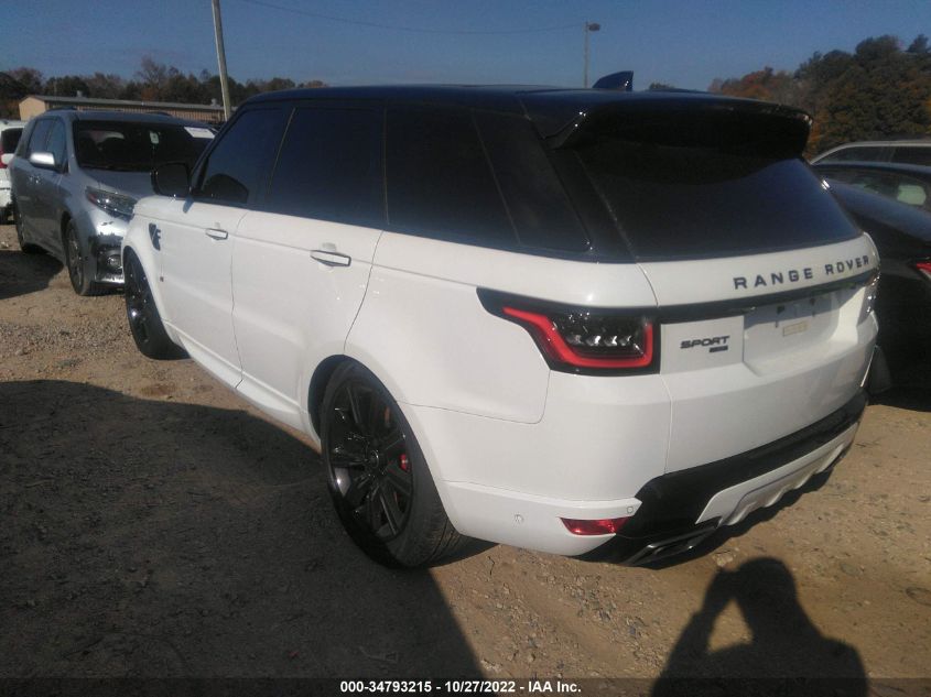 2022 LAND ROVER RANGE ROVER SPORT HST VIN: SALWS2RU6NA221764