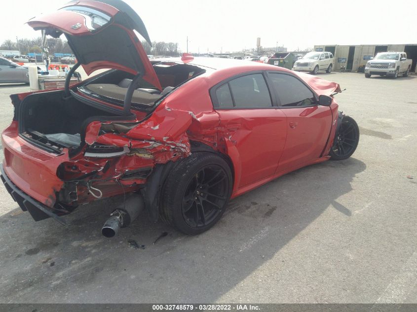 2021 DODGE CHARGER SCAT PACK WIDEBODY VIN: 2C3CDXGJ8MH531882