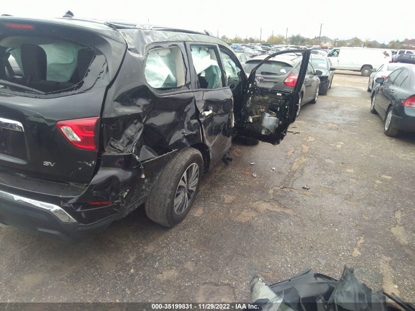 2020 NISSAN PATHFINDER SV VIN: 5N1DR2BN7LC614327