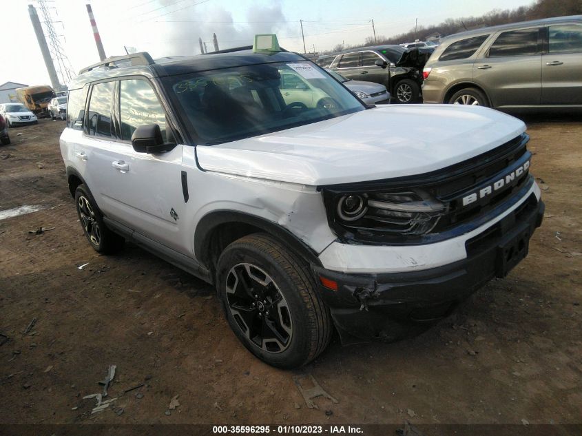 2021 FORD BRONCO SPORT OUTER BANKS VIN: 3FMCR9C60MRA35629